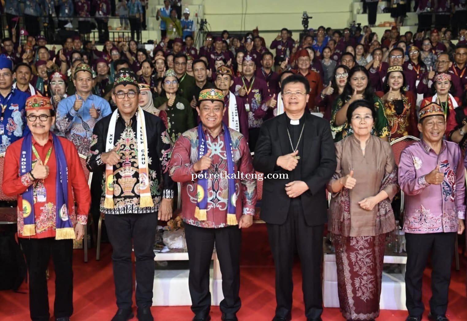 PERKUAT PERSATUAN DALAM TOLERANSI, WAGUB KALTENG BUKA SINODE UMUM KE-25 GKE TAHUN 2026 DI MURUNG RAY