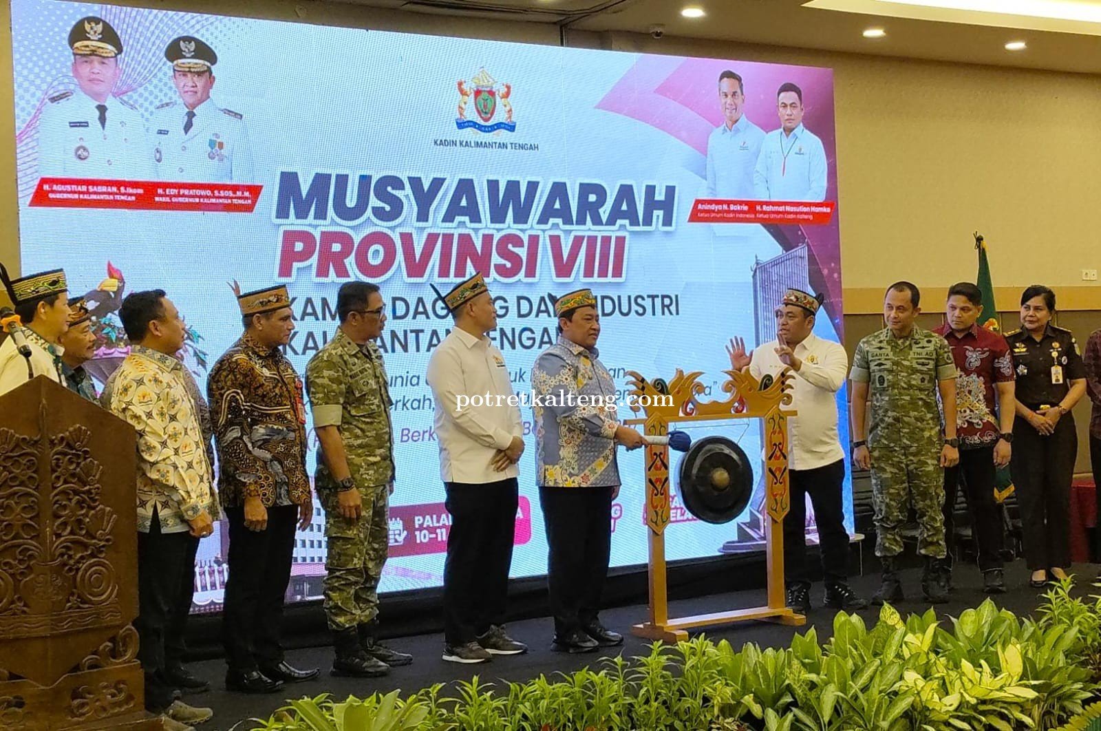 Buka Musprov VIII Kadin, Wagub Edy Tegaskan Sinergi Dunia Usaha