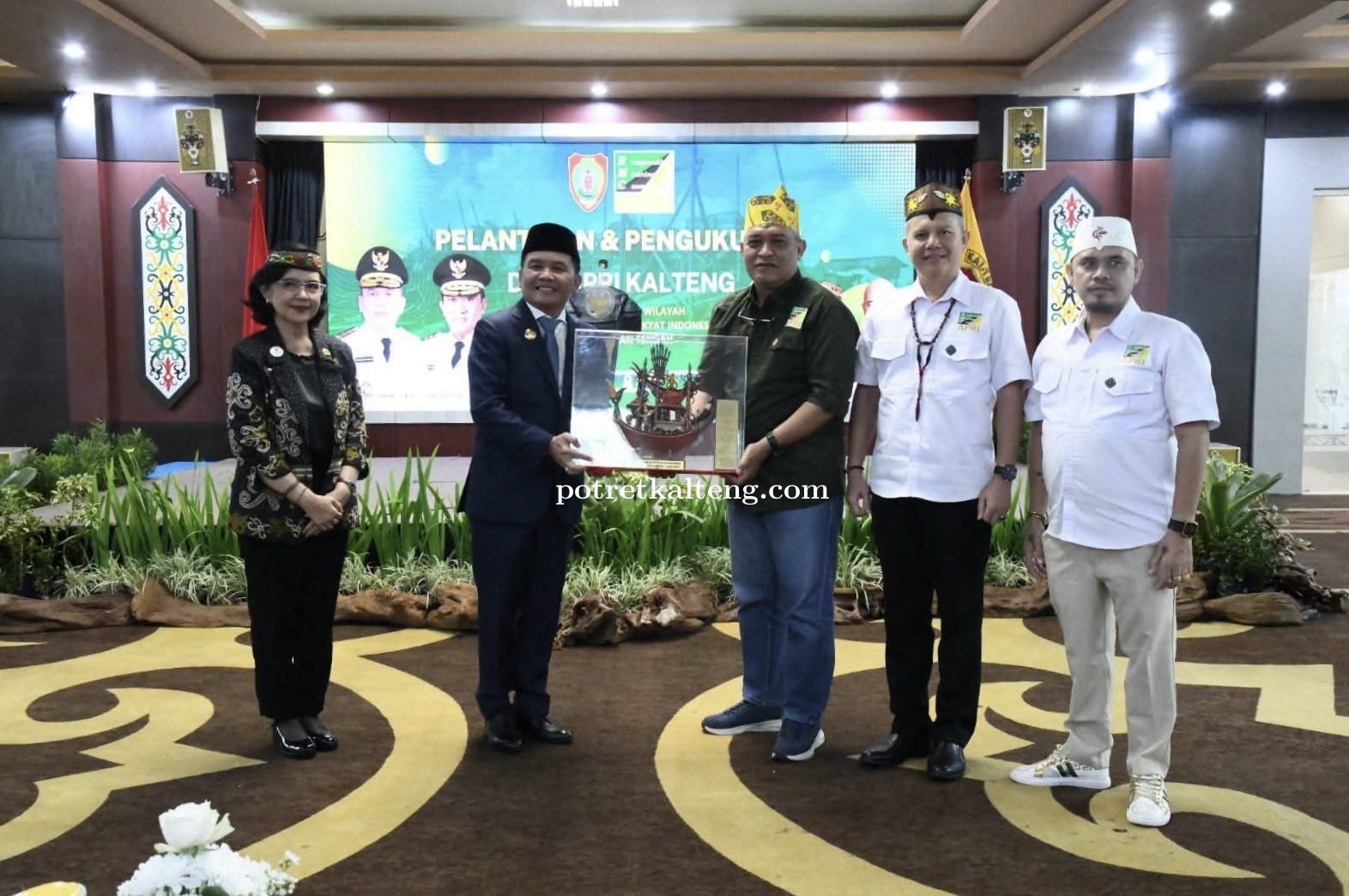 Gubernur dan Sekda Hadiri Pelantikan Pengurus APRI Kalteng, Dorong Legalisasi Tambang Rakyat