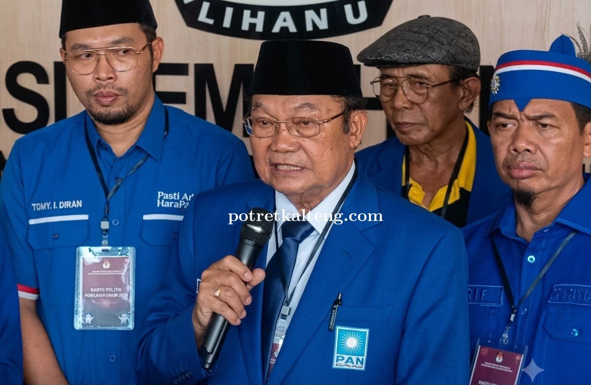 Faktor Usia dan Kesehatan, Achmad Diran Resmi Mundur dari Jabatan Ketua DPW PAN Kalteng