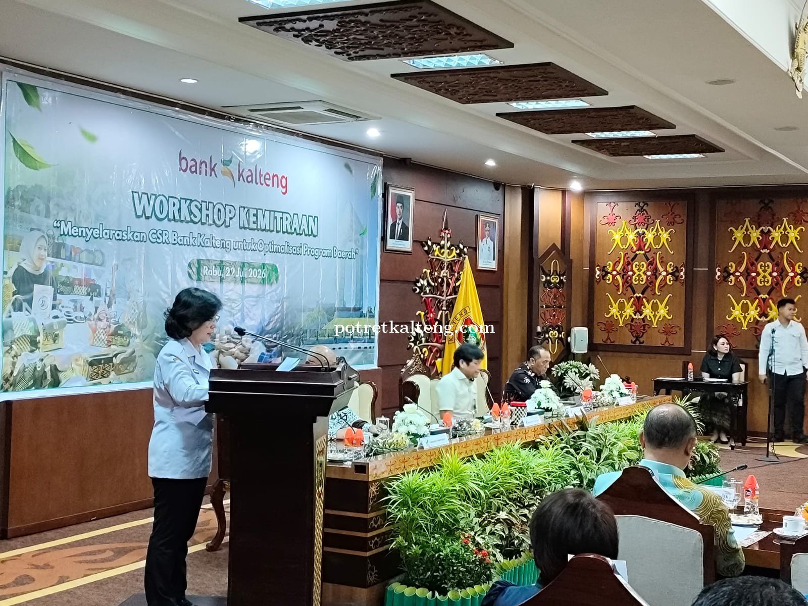 Sekda Kalteng Dorong Sinergi CSR Bank Kalteng untuk Percepat Pembangunan Daerah