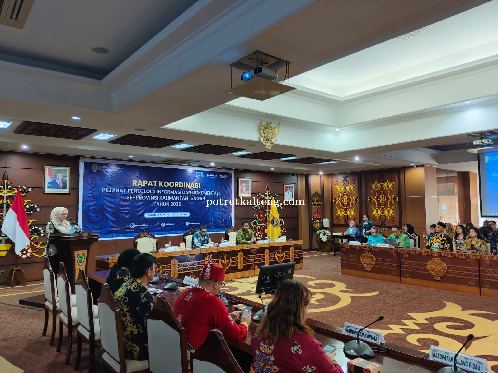 180 Peserta Ikuti Rakor PPID 2026, Pemprov Kalteng Perkuat Transparansi Informasi