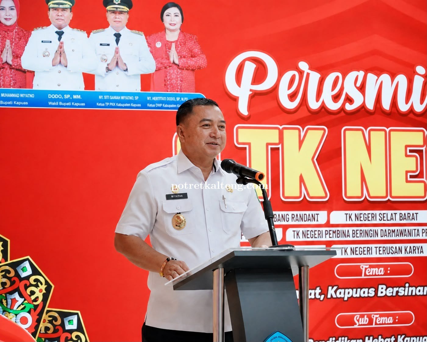 Kapuas Perluas Akses PAUD, Sejumlah TK Desa Resmi Berstatus Negeri