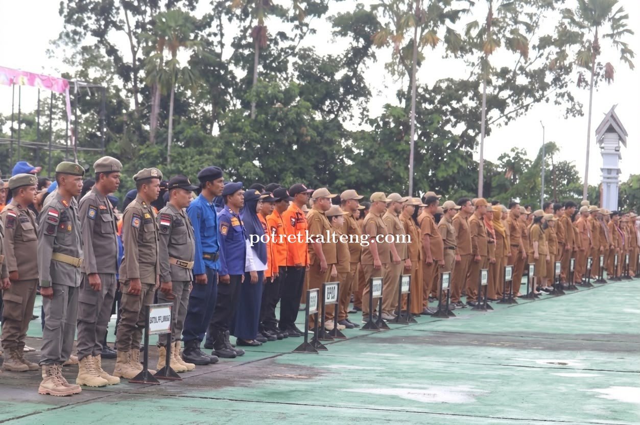 Apel Gabungan Jadi Momentum Pemkab Murung Raya Tingkatkan Disiplin dan Pelayanan