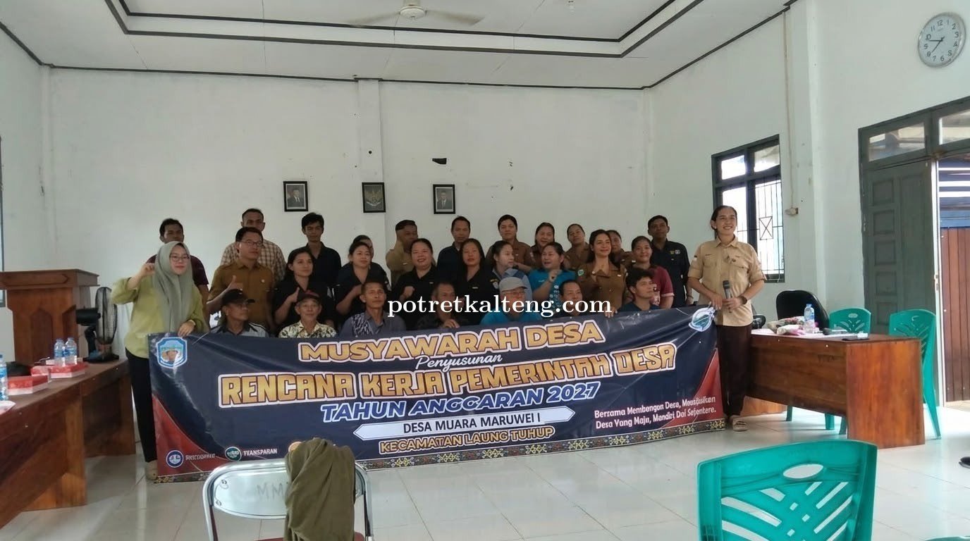RKPDes 2027 Muara Maruwei I Jadi Wadah Serap Aspirasi, Pemkab Murung Raya Perkuat Sinergi Pembanguna