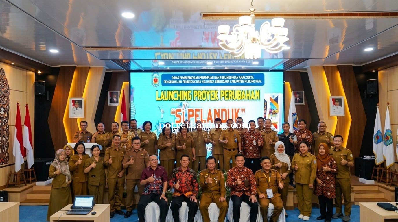\'Si Pelanduk\' Diluncurkan, Pemkab Murung Raya Dorong Pembangunan Kependudukan Lebih Terukur