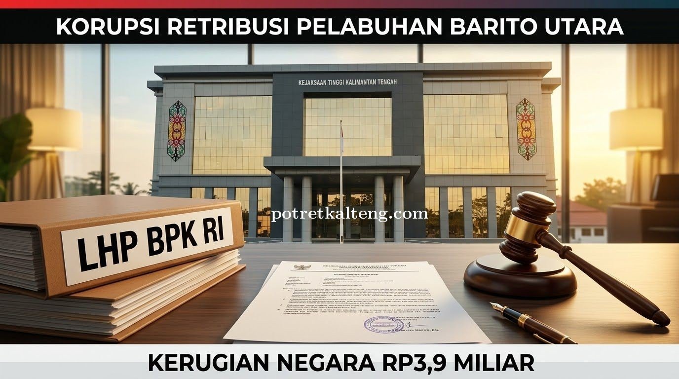 Diduga Rugikan Negara 3,9 Milyar, 4 Pejabat Dinas Perhubungan Barut Resmi Ditahan