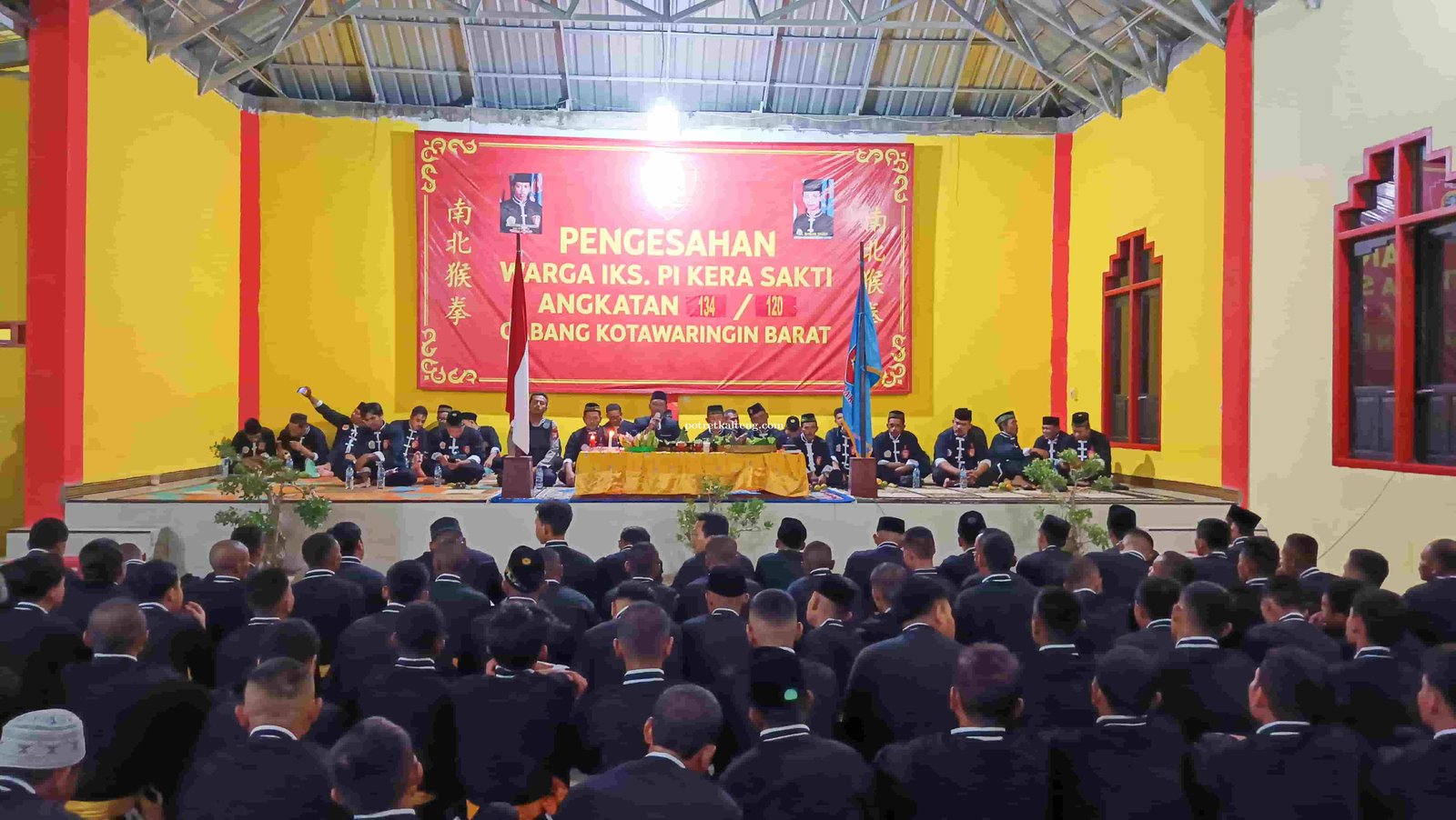 IKS.PI KERA SAKTI Cabang Kotawaringin Barat Gelar Pengesahan Warga dan Pendekar Baru
