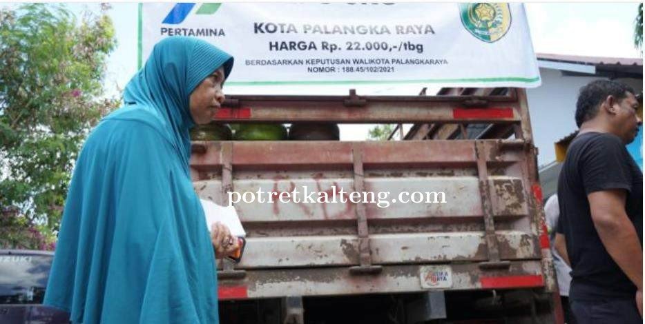 DPKUKMP Palangka Raya dan Pertamina Gelar Operasi Pasar LPG 3 Kg, Pastikan Kebutuhan Warga Terpenuhi