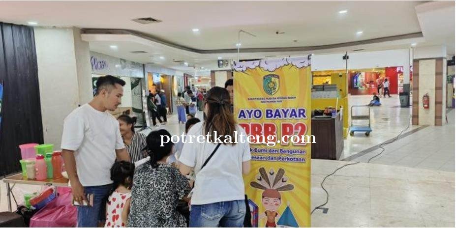 BPPRD Palangka Raya Adakan Layanan Keliling Pembayaran PBB di Mal Palma