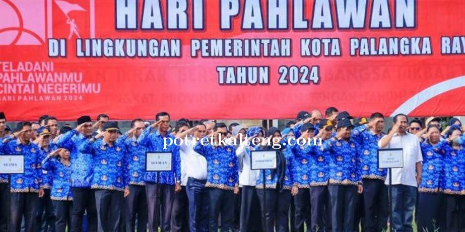 Palangka Raya Peringati Hari Pahlawan, Serukan Persatuan dan Solidaritas Bangsa