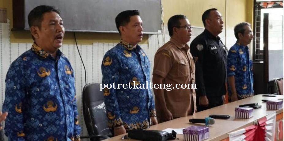 Diskominfo Palangka Raya Dan Humas Polda Kalteng Sosialisasikan Bahaya Judi Online Kepada Pelajar