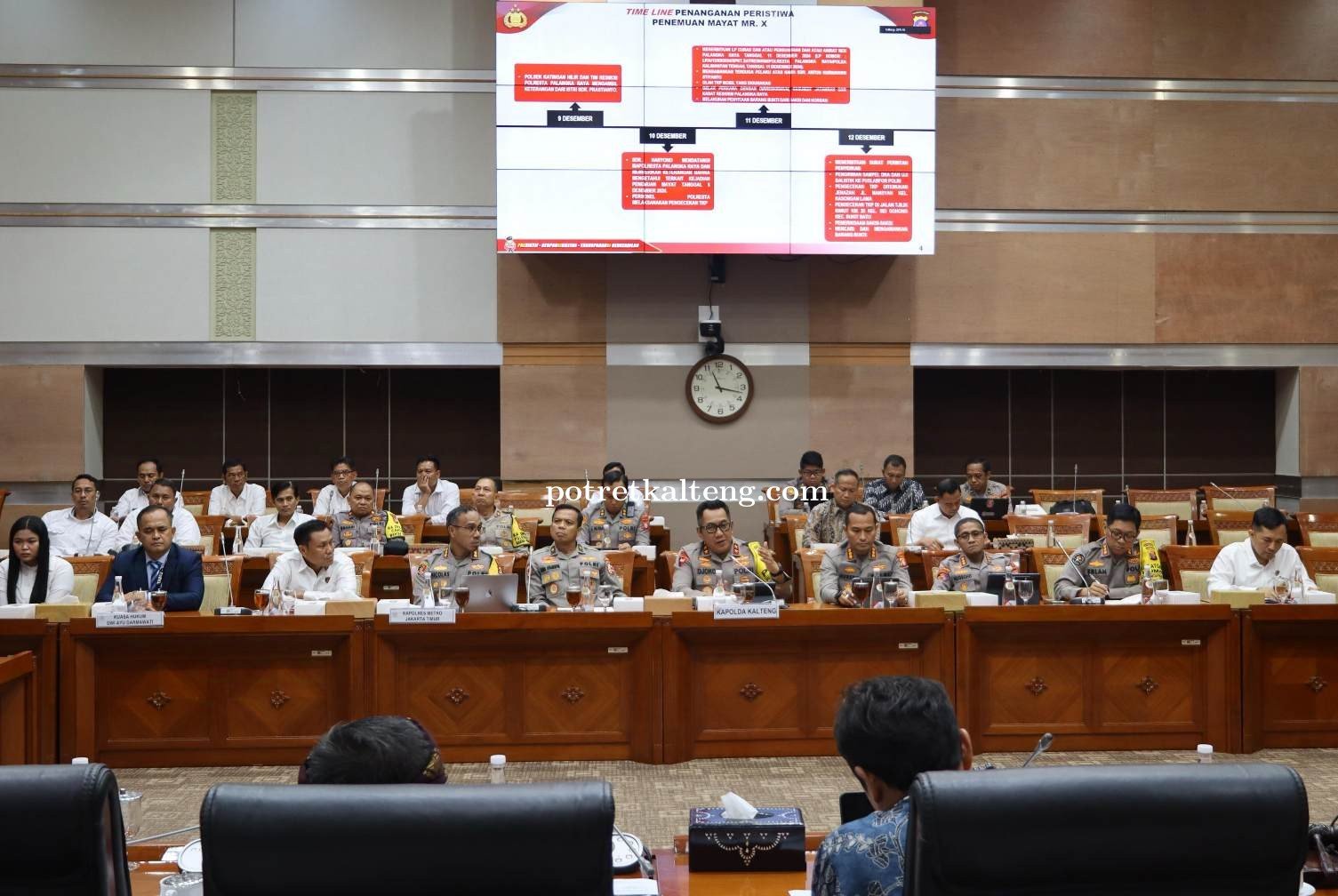 Kasus Pembunuhan Oleh Brigadir AKS, Komisi III DPR RI Apresiasi Polda Kalteng Ambil Langkah PTDH