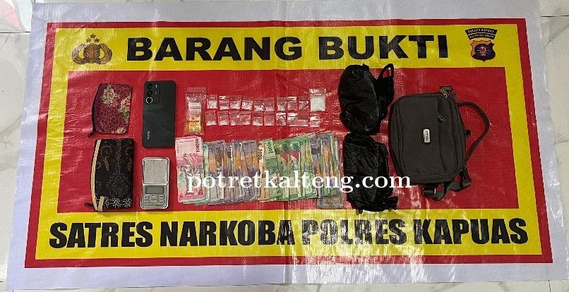 Polres Kapuas Ungkap Kasus Narkotika Jenis Sabu di Desa Timpah, Amankan Dua Pelaku