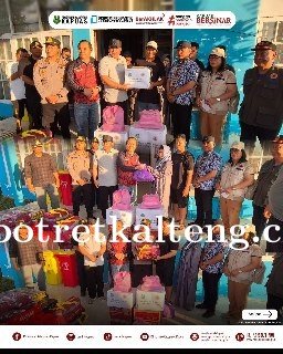 Wakil Bupati Kapuas Salurkan Bantuan bagi Warga Terdampak Bencana di Kapuas Tengah