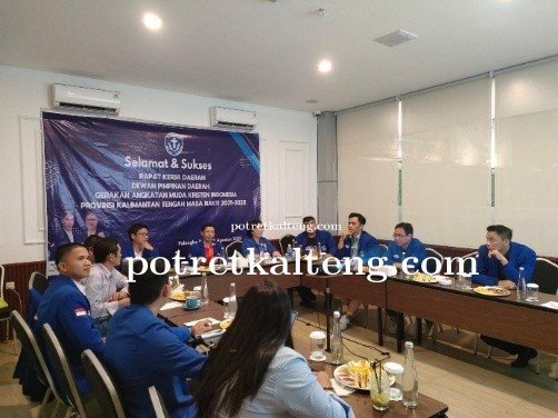 Rakerda GAMKI Kalteng Tegaskan Peran Pemuda Kristen dalam Pembangunan Daerah