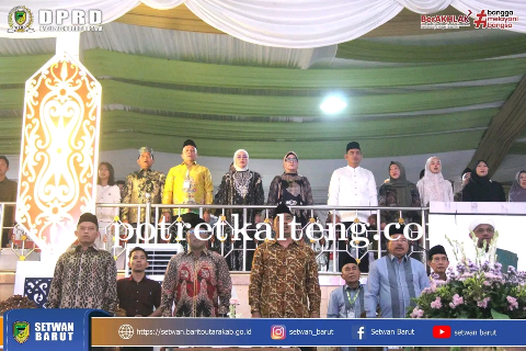Wakil Ketua I DPRD Barut Hadir di Penutupan, Bangga Barito Utara Raih Juara Umum