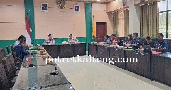 Bupati Katingan Pimpin Rapat Dewan Pengawas RSUD Mas Amsyar Kasongan