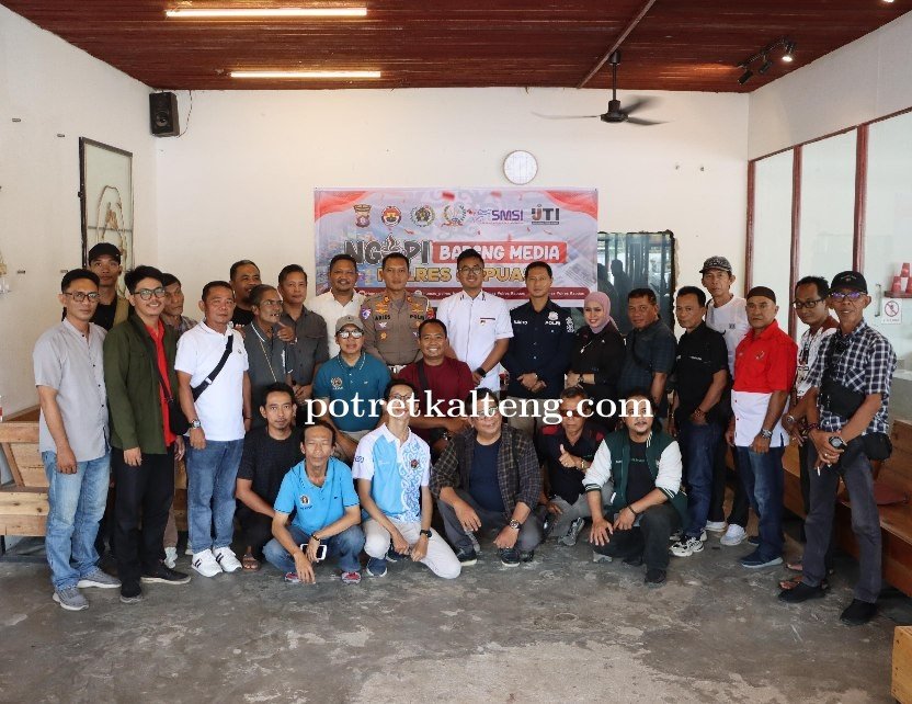 Polres Kapuas Gelar Ngopi Bersama Media Untuk Perkuat Sinergi