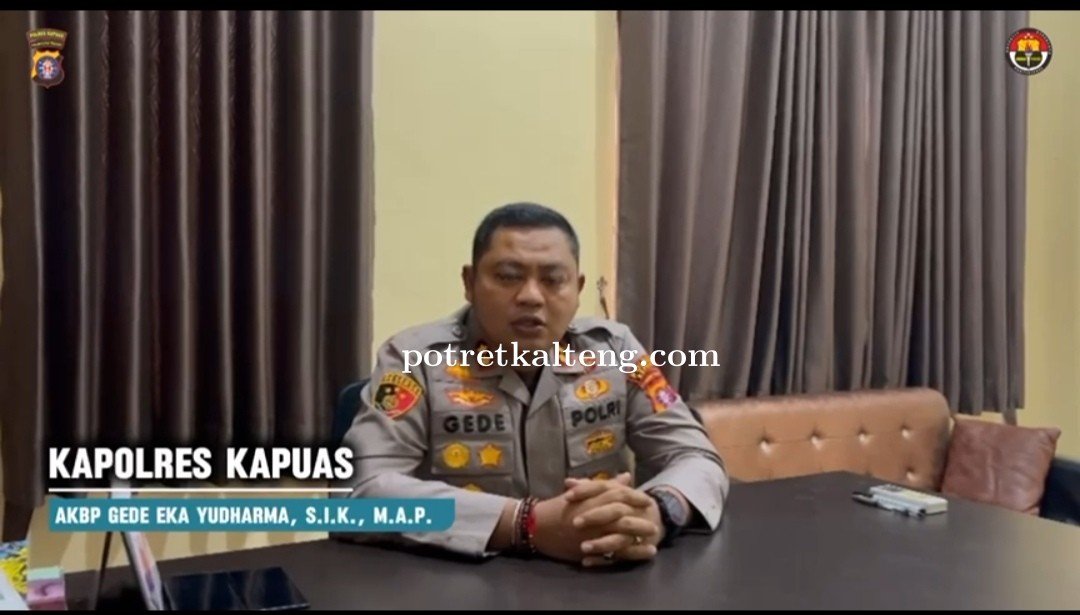 AKBP Gede Eka Yudharma SIK MAP Imbau Masyarakat Tidak Terprovokasi Isu Pasca Insiden di Kapuas Tenga