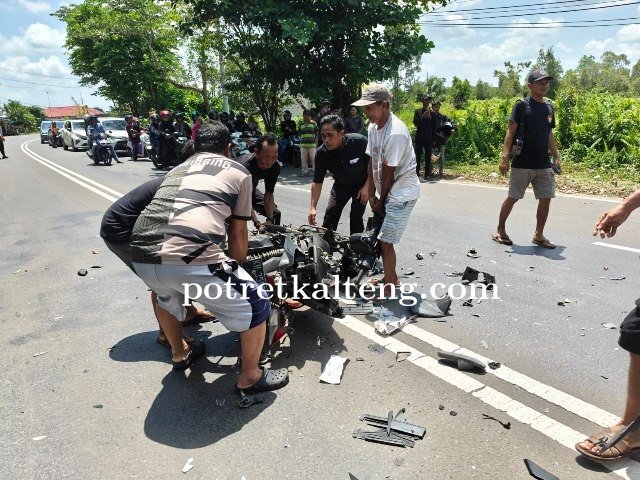 Kecelakaan Maut di Jalan Pemuda KM 3,5 Kapuas, Pengendara dan Penumpang Meninggal Dunia