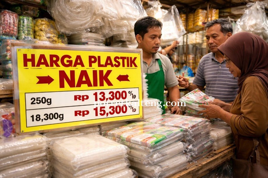 Pedagang dan Pelaku UMKM Mengeluh, Harga Plastik Naik Drastis dalam Beberapa Hari Terakhir