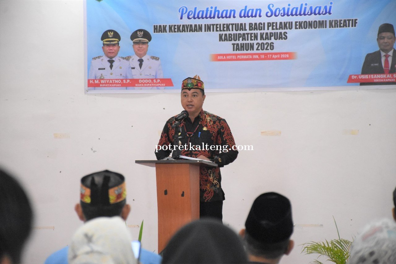 Dorong Pertumbuhan Ekonomi Kreatif, Pelaku Usaha di Kapuas Diedukasi Pentingnya Pendaftaran HKI