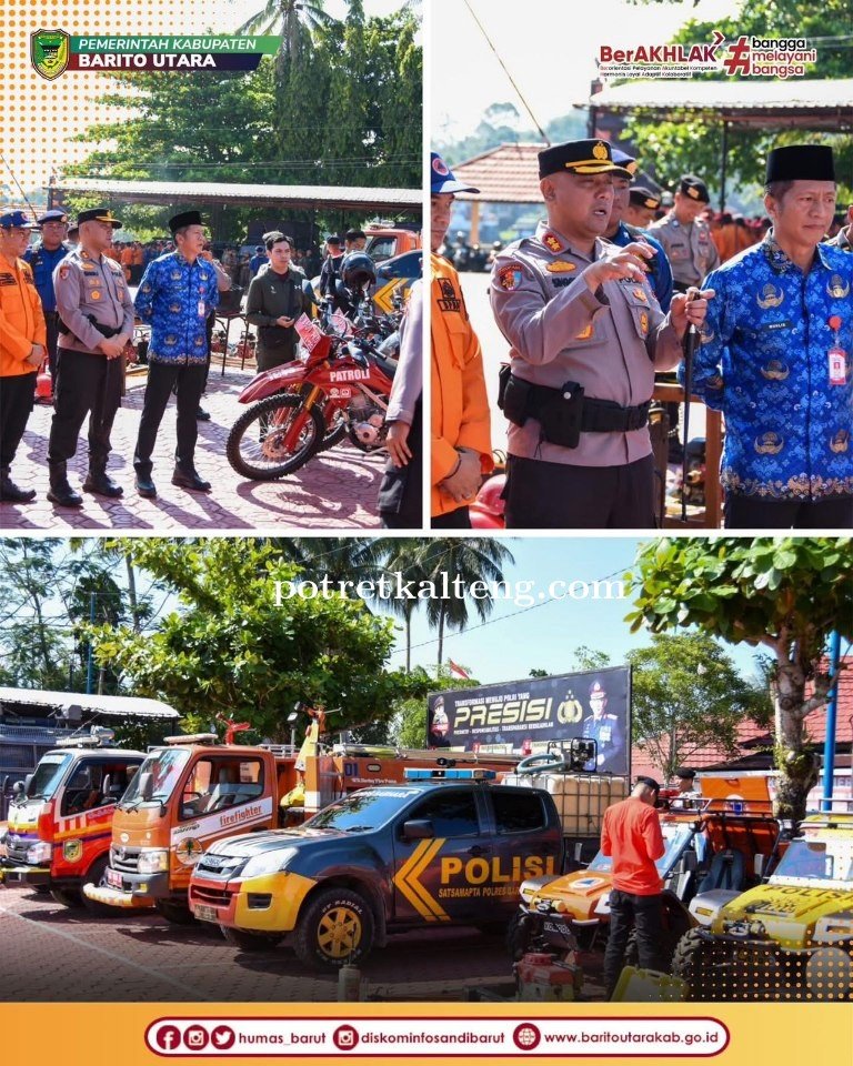 Hadapi Ancaman Karhutla, Pemkab Barito Utara Perkuat Sinergi dengan Aparat