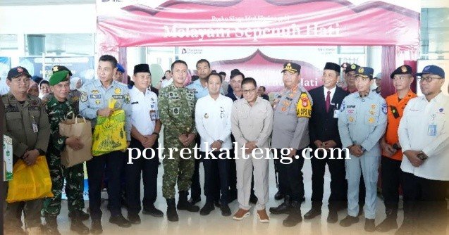 Ketua DPRD Palangka Raya Tinjau Posko Lebaran Bersama Forkopimda