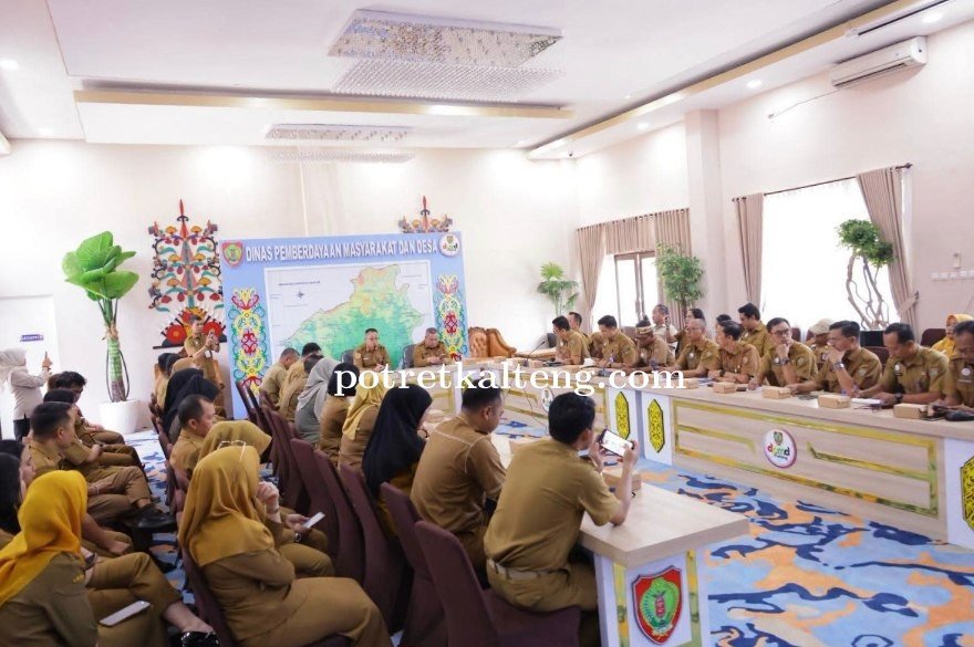Rakor Pemerintahan Desa/Kelurahan se-Kalteng 2026 Disiapkan