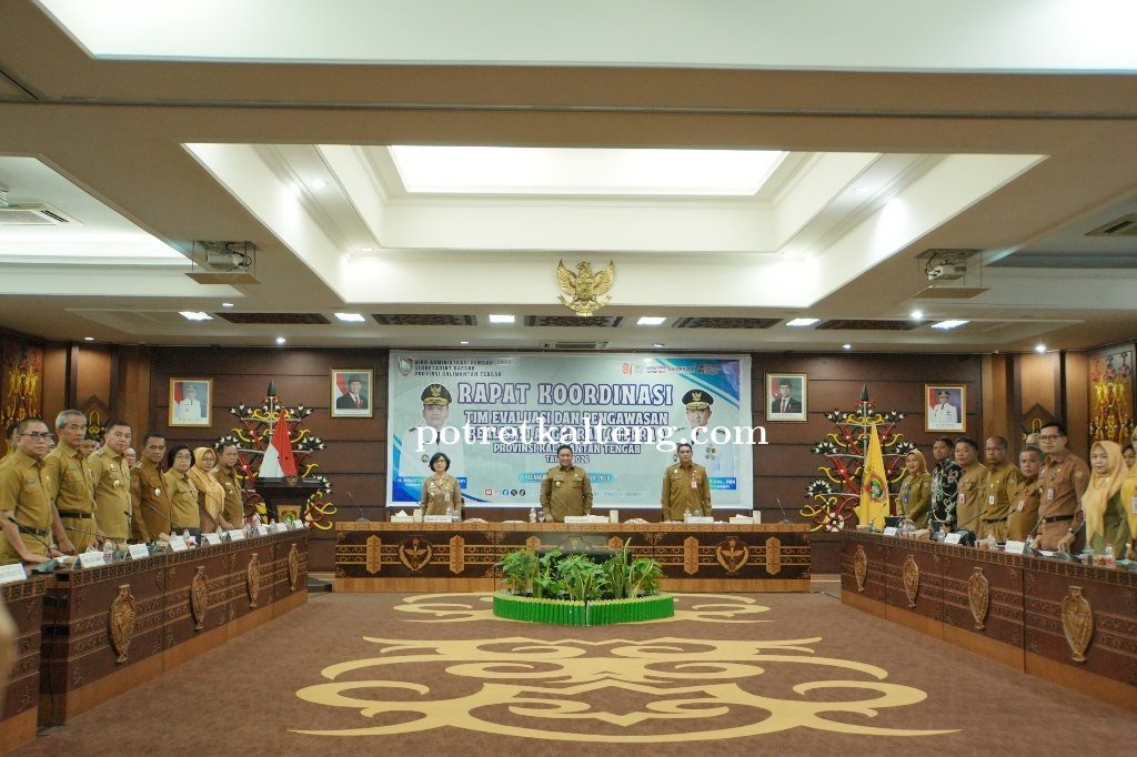 Wabup Kapuas Hadiri Rakor TEPRA Kalteng, Perkuat Sinergi Percepatan Realisasi Anggaran