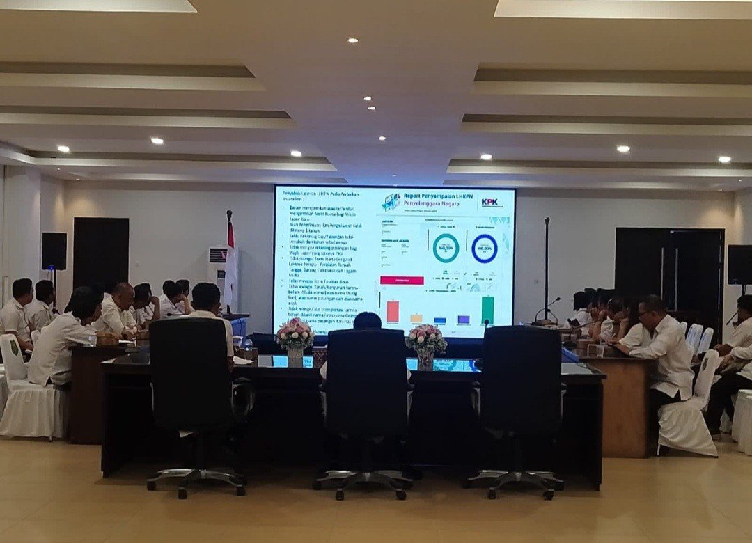 Rapat Kordinasi Pencegahan Korupsi di Lingkungan Pemkab Kapuas, Pj Bupati Kapuas Harapkan Perbaikan