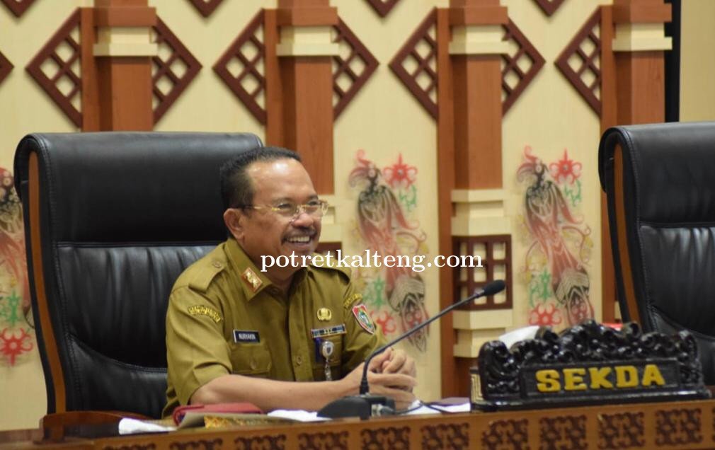 Sekda Kalteng Hadiri Rakor Pengendalian Inflasi Bersama Mendagri RI