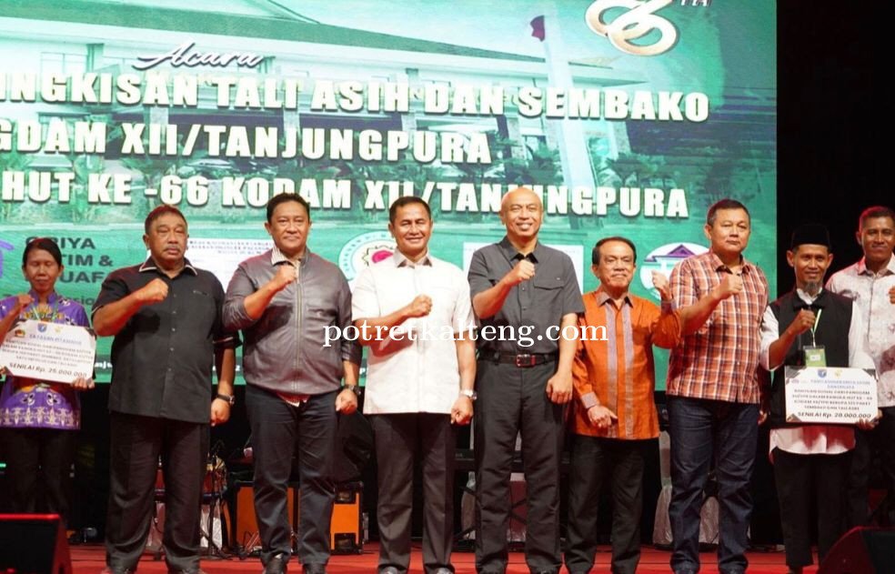 Moment HUT ke-66 Kodam XII/Tpr, Wagub Kalteng Harap TNI Semakin Profesional dan Dicintai Masyarakat