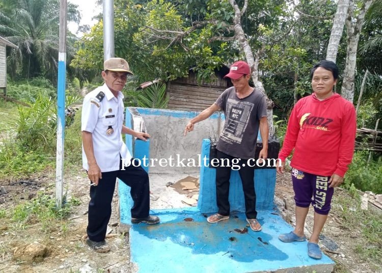 Pemdes Bulau Ngandung Buat TPS, Ajak Warga Jaga Kebersihan.