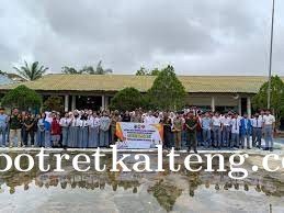 Satpol PP dan Damkar Kapuas Gelar Sosialisasi di SMAN 1 Kapuas, Untuk Mengurangi Terjadinya Degradas